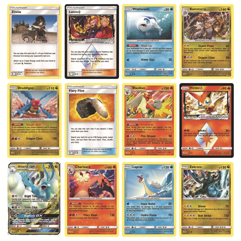 54Pcs 108Pcs 216Pcs 324Pcs Pokemon Cards Dragon Majesty Team Up Sun Moon Limited Collectible Trainning Card Toys Children Gift
54Pcs 108Pcs 216Pcs 324Pcs Pokemon Cards Dragon Majesty Team Up Sun Moon Limited Collectible Trainning Card Toys Children Gift