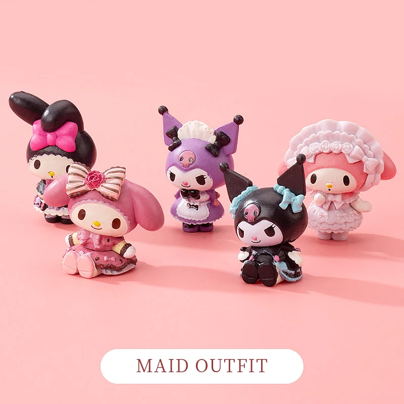 Kawaii Sanrio Figure Kuromi Kt Cat My Melody Anime Figure Melody Action Figures Collection PVC Materials Gifts for Children Gir
Kawaii Sanrio Figure Kuromi Kt Cat My Melody Anime Figure Melody Action Figures Collection PVC Materials Gifts for Children Gir
