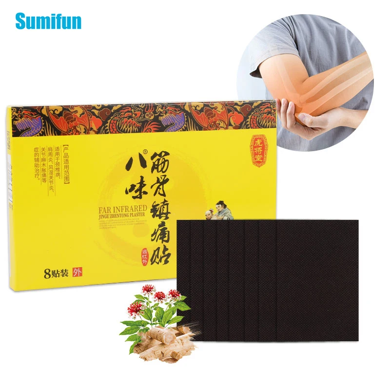 8pcs Knee Joint Pain Relieving Patch Chinese Herbal Extract Medical Plaster Body Rheumatoid Arthritis Pain Relief Warming Patch
8pcs Knee Joint Pain Relieving Patch Chinese Herbal Extract Medical Plaster Body Rheumatoid Arthritis Pain Relief Warming Patch