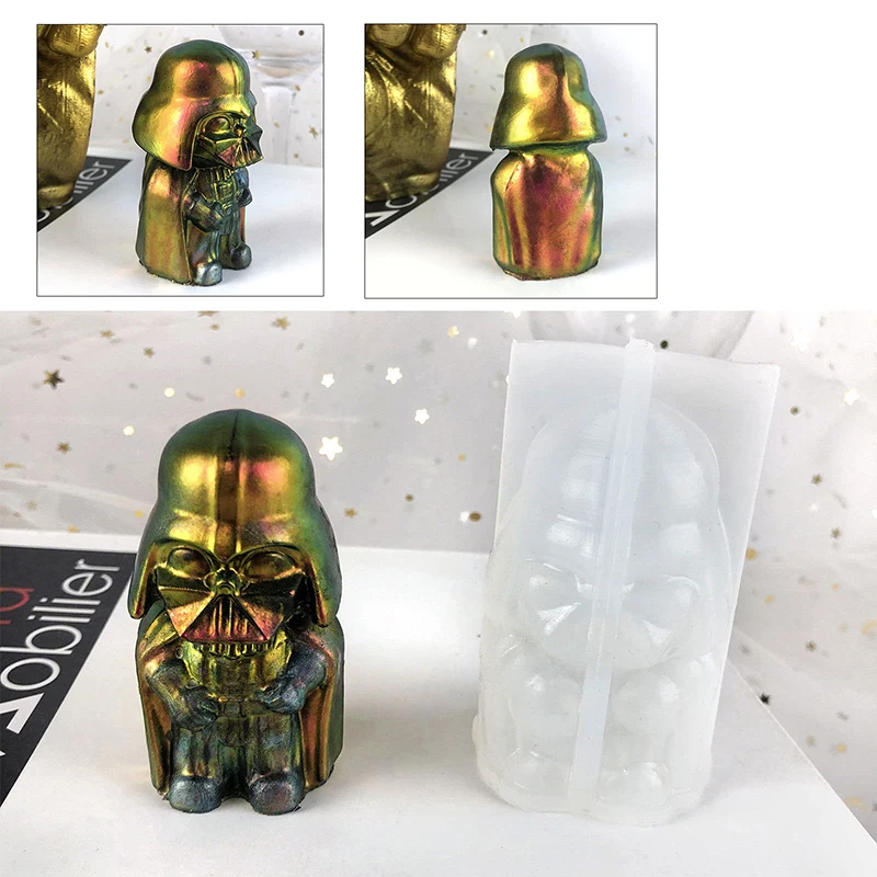 3D Black Knight Ornament Epoxy Resin Mold Plaster Candle Aromatherapy 3D Stereoscopic Black Knight Candle Silicone Mold
3D Black Knight Ornament Epoxy Resin Mold Plaster Candle Aromatherapy 3D Stereoscopic Black Knight Candle Silicone Mold