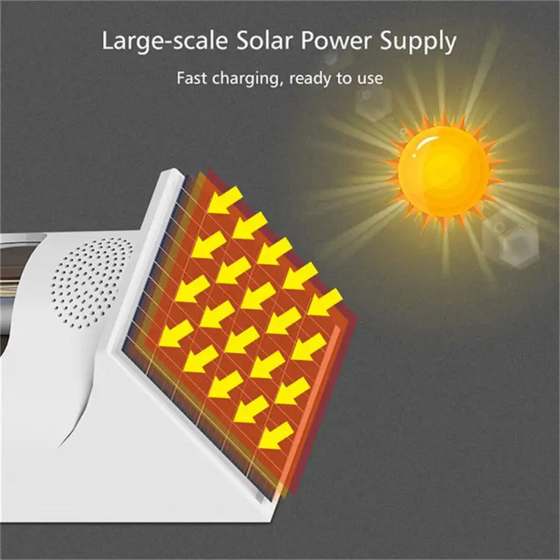 Rf433 Alarm Light Foldable Solar Energy 110db Loud Waterproof Outdoor Security Smart Home Multi-function Outdoor Induction Lamp
Rf433 Alarm Light Foldable Solar Energy 110db Loud Waterproof Outdoor Security Smart Home Multi-function Outdoor Induction Lamp