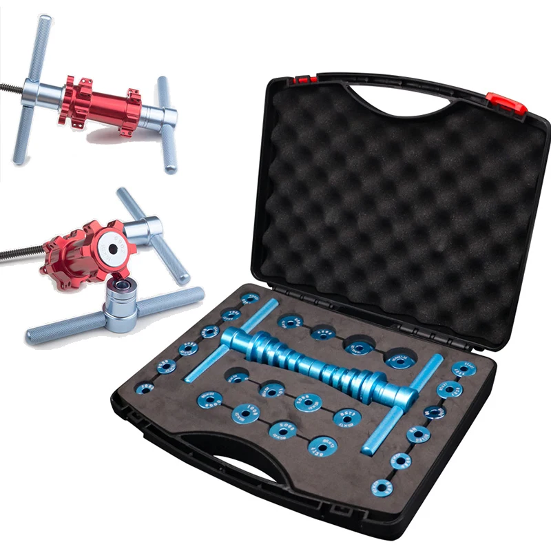 Bike Bearing Kit Turning Point for Wheel Hub Bearing Press Kit Soft Tail Frame Drift Bearing Lnstalla Tools Bicycle Accessories 
Bike Bearing Kit Turning Point for Wheel Hub Bearing Press Kit Soft Tail Frame Drift Bearing Lnstalla Tools Bicycle Accessories