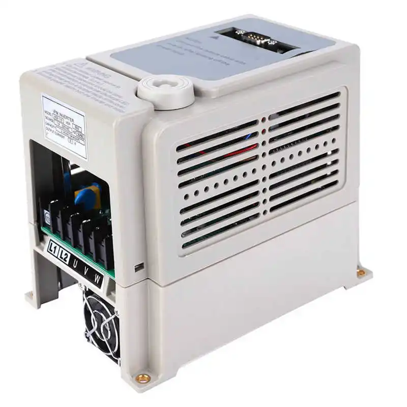 Frequency Converter Single-Phase Input 3-Phase Output Variable-Frequency Drive 1.5KW 220V
Frequency Converter Single-Phase Input 3-Phase Output Variable-Frequency Drive 1.5KW 220V
