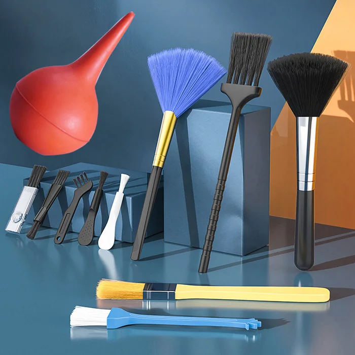 10 pcs Kit Portable Brush pc Laptop cell phone shaver Anti-static Dusting Cleaning For Computer Keyboard Camera Small Cleaner
10 pcs Kit Portable Brush pc Laptop cell phone shaver Anti-static Dusting Cleaning For Computer Keyboard Camera Small Cleaner