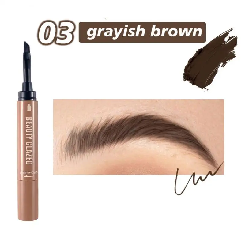 Matte Double Head Eye Brow pen Makeup Enhancer Easy To Wear Natural Long Lasting Beauty Lighten Waterproof Eyebrows Cosmetics
Matte Double Head Eye Brow pen Makeup Enhancer Easy To Wear Natural Long Lasting Beauty Lighten Waterproof Eyebrows Cosmetics