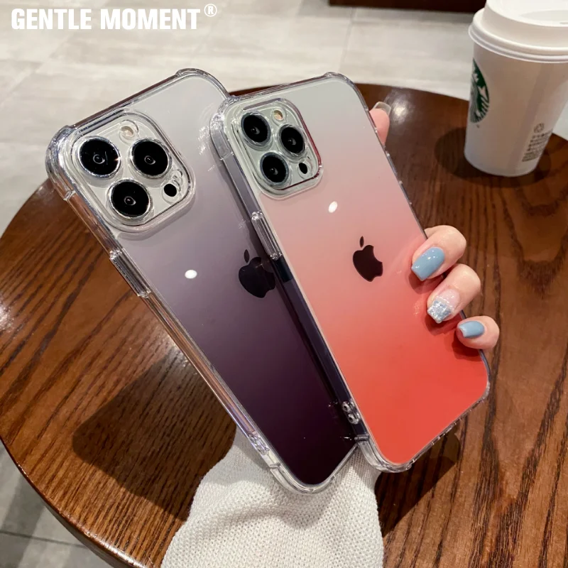 Luxury Gradient Case for IPhone 13 12 11 Pro Max XR XS X 7 8 Plus SE Mini Full Camera Cover Transparent Case
Luxury Gradient Case for IPhone 13 12 11 Pro Max XR XS X 7 8 Plus SE Mini Full Camera Cover Transparent Case