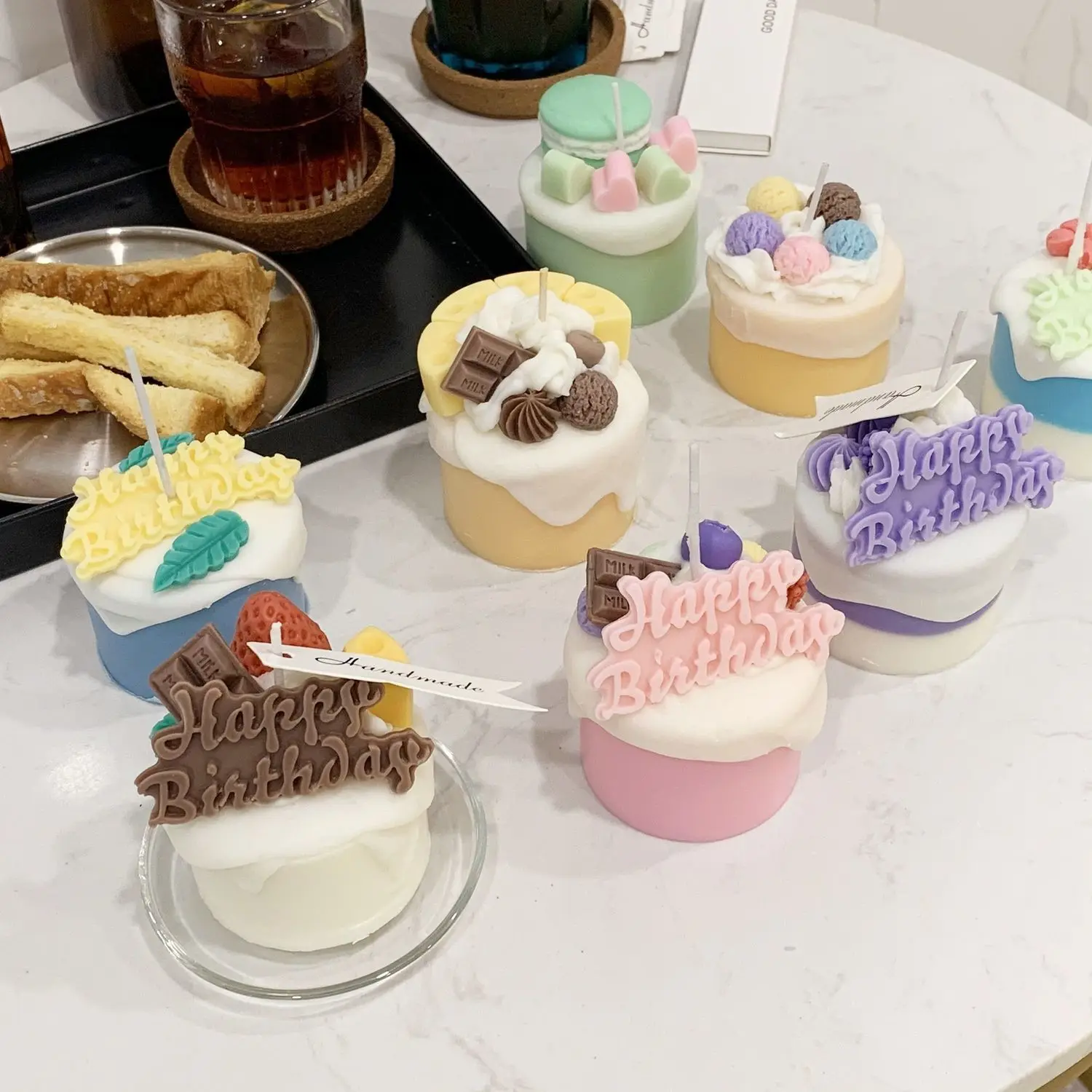 Декоративные Ароматические свечи, кремовые печенья, цифровые свечи для торта, ароматизированные свечи на день рождения, доступны индивидуа...
Декоративные Ароматические свечи, кремовые печенья, цифровые свечи для торта, ароматизированные свечи на день рождения, доступны индивидуа...