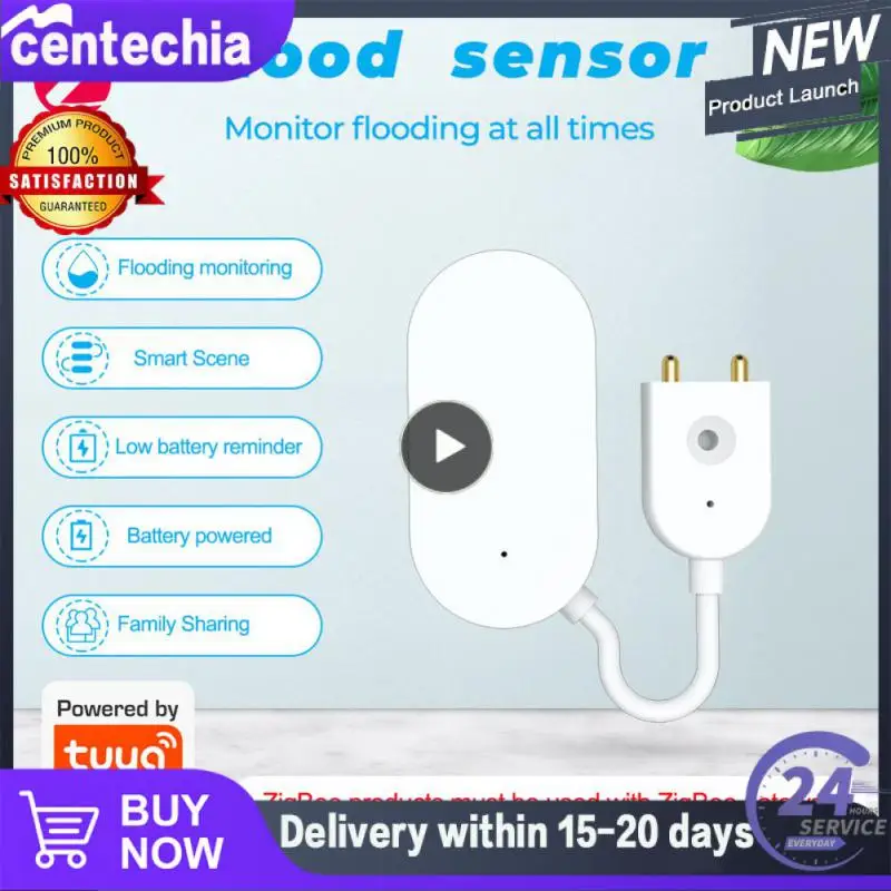 1~8PCS Leak Detector Tuya Mini Zigbee Water Sensor Waterpoof Flood Water Alarm Smart Home Tuya Zigbee Required Remote Monitoring
1~8PCS Leak Detector Tuya Mini Zigbee Water Sensor Waterpoof Flood Water Alarm Smart Home Tuya Zigbee Required Remote Monitoring