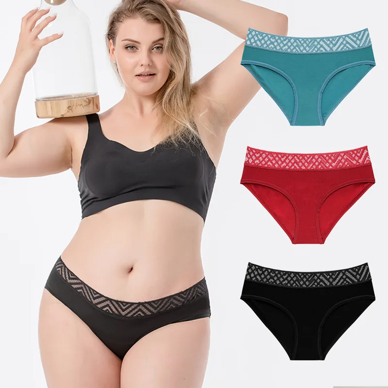 Lace Sexy Panties Women Seamless Plus Size Comfortable Cotton Menstrual Briefs Panties Soft Unterwasche Damen Women Intimates 60
Lace Sexy Panties Women Seamless Plus Size Comfortable Cotton Menstrual Briefs Panties Soft Unterwasche Damen Women Intimates 60