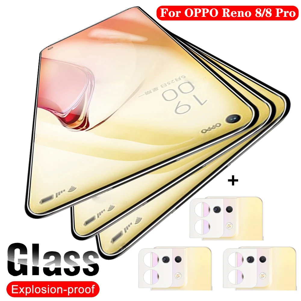 6 in 1 For OPPO Reno 8/8 Pro Tempered Glass Screen Protectors Anti-scratch Back Camera Film Cover For OPPO Reno 8 Pro
6 in 1 For OPPO Reno 8/8 Pro Tempered Glass Screen Protectors Anti-scratch Back Camera Film Cover For OPPO Reno 8 Pro