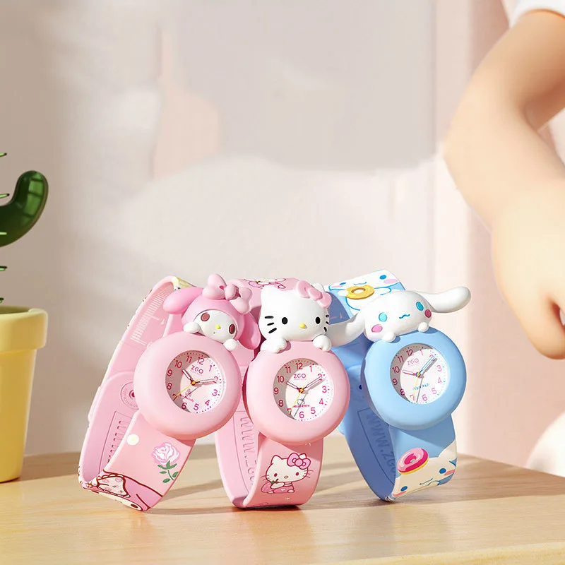 Cartoon Sanrioed My Melody Kittycat Kawaii Children's Watch Girl Heart Cinnamoroll Student Waterproof Quartz Pat Pat Cousin Gift
Cartoon Sanrioed My Melody Kittycat Kawaii Children's Watch Girl Heart Cinnamoroll Student Waterproof Quartz Pat Pat Cousin Gift