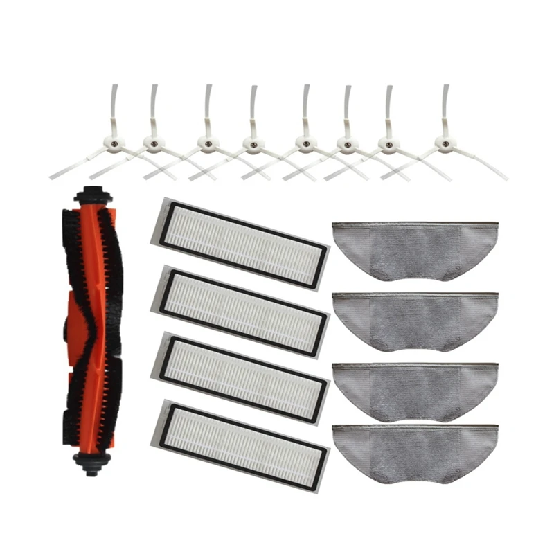 HEPA Filter Central Roll Main Brush Side Brush Mop Cloth Rag For Qihoo 360 X90 X95 Robotic Vacuum Cleaner Parts
HEPA Filter Central Roll Main Brush Side Brush Mop Cloth Rag For Qihoo 360 X90 X95 Robotic Vacuum Cleaner Parts