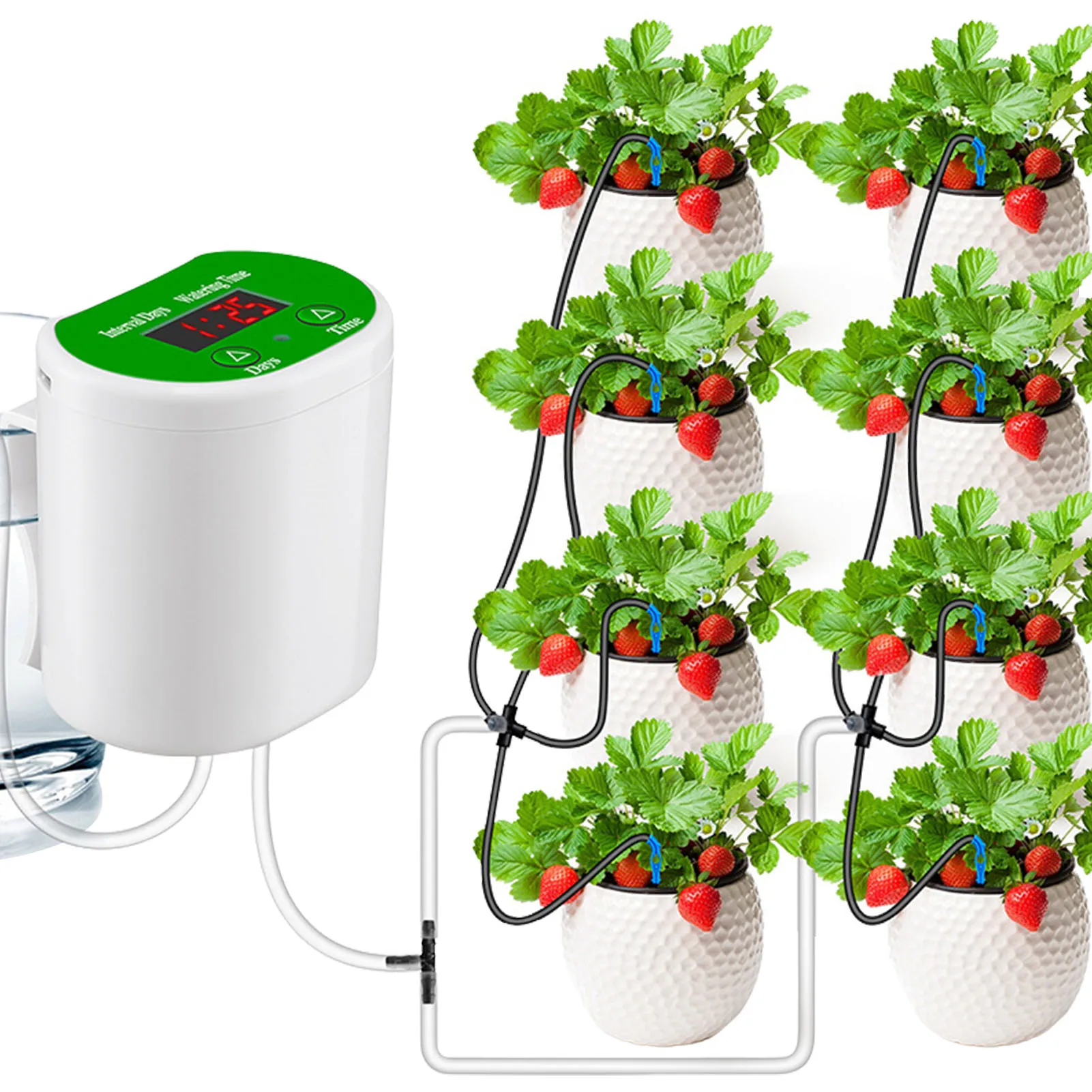 Регулируемый таймер для полива в помещении автоматическая система горшечных