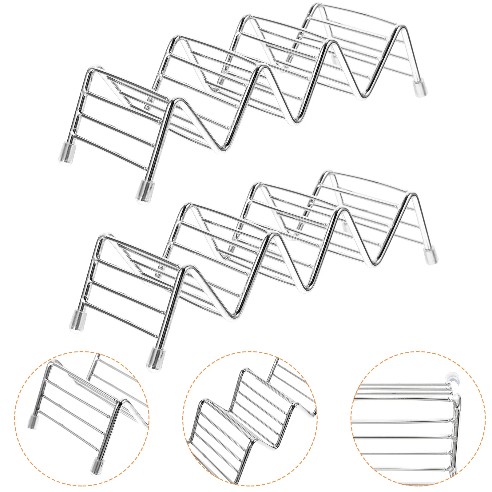 Taco Holder Rack Stand Tray Mexican Shell Pancake Stands Plates Serving Tortillas Stainless Steel Truck Plate Metal Holders
Taco Holder Rack Stand Tray Mexican Shell Pancake Stands Plates Serving Tortillas Stainless Steel Truck Plate Metal Holders