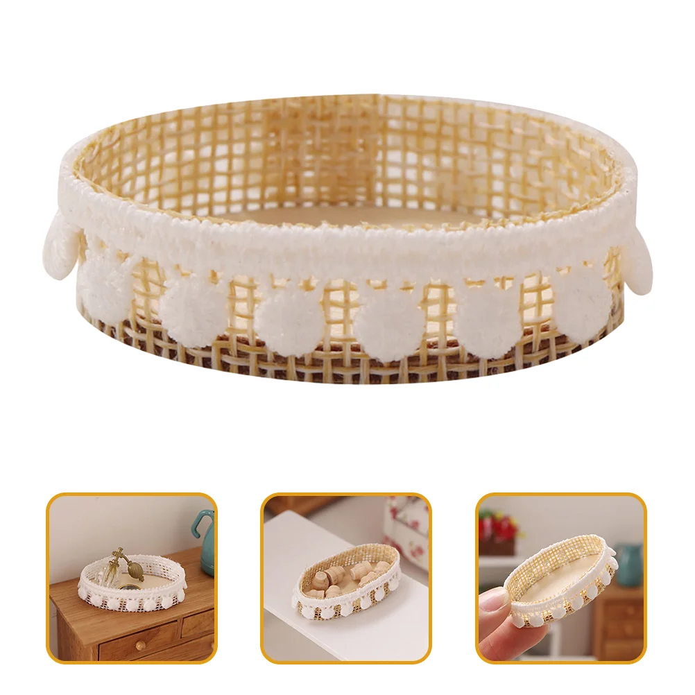 2pcs Novelty Funny Decorative Farmhouse Baskets Role Play Miniature Storage Baskets Miniature Picnic Baskets
2pcs Novelty Funny Decorative Farmhouse Baskets Role Play Miniature Storage Baskets Miniature Picnic Baskets