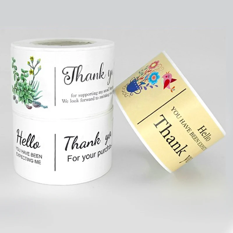 120Pcs/roll Thank You for Your Order Stickers Labels for Envelope Sealing for Business Decor Sticker Stationery Package Decor
120Pcs/roll Thank You for Your Order Stickers Labels for Envelope Sealing for Business Decor Sticker Stationery Package Decor