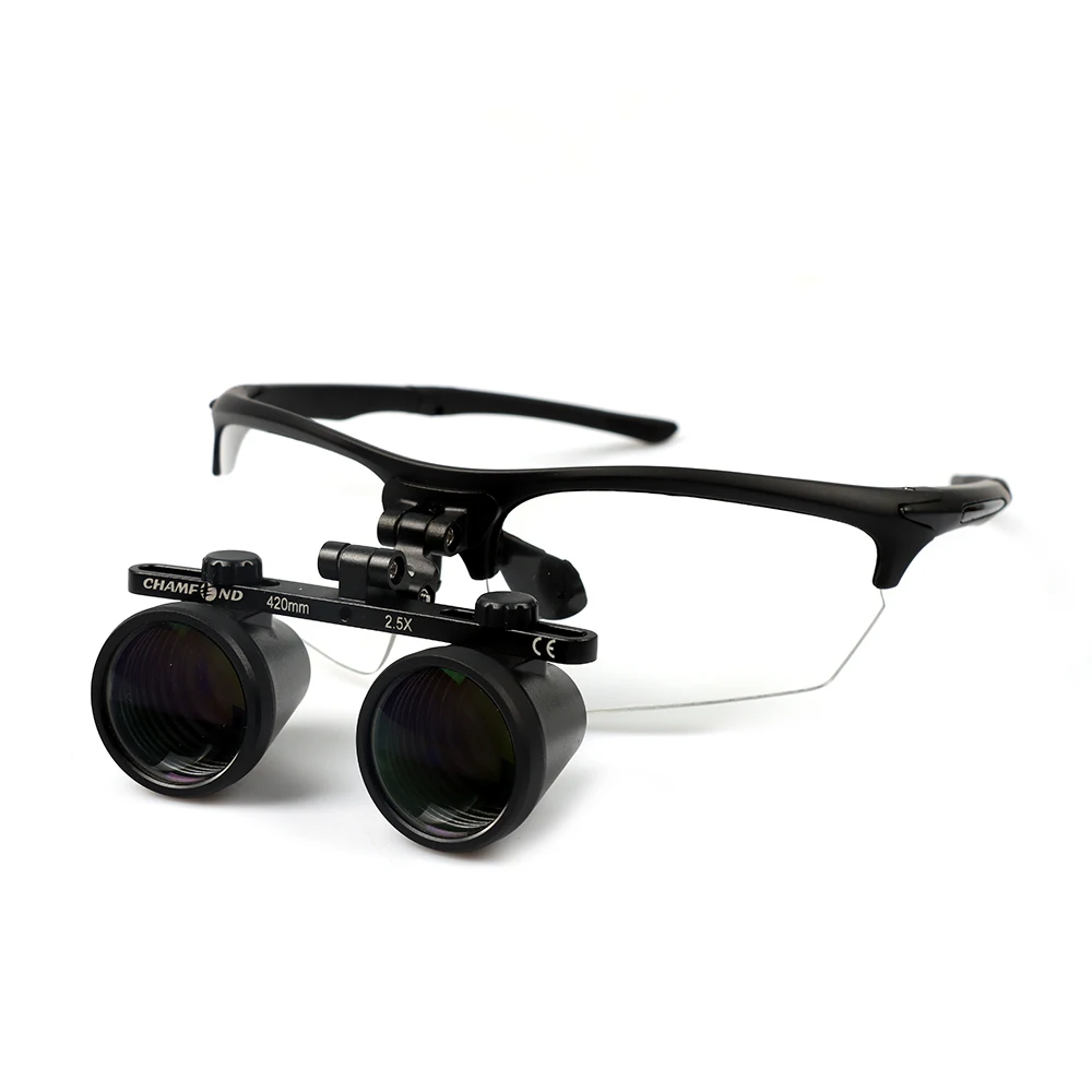 Hospital Use Dental Surgical Chamfond Binocular Loupe 2.5X 420mm and LED Head Light for surgery
Hospital Use Dental Surgical Chamfond Binocular Loupe 2.5X 420mm and LED Head Light for surgery