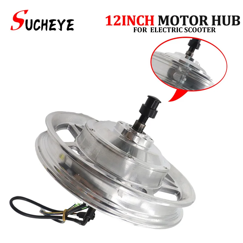 

12 inch Five Stars Rear Wheel Motor Hub 24V 36V 48V 350W 500W for KUGOO ES3 Electric Scooter Tires Electric Motor