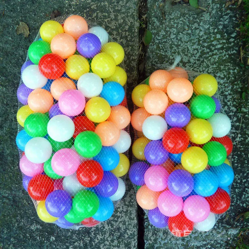 10pcs 5.5cm Eco-Friendly Colorful Ball Soft Plastic Ocean Ball Funny Baby Kid Swim Pit Toy Gift Water Pool Ocean Wave Ball
10pcs 5.5cm Eco-Friendly Colorful Ball Soft Plastic Ocean Ball Funny Baby Kid Swim Pit Toy Gift Water Pool Ocean Wave Ball