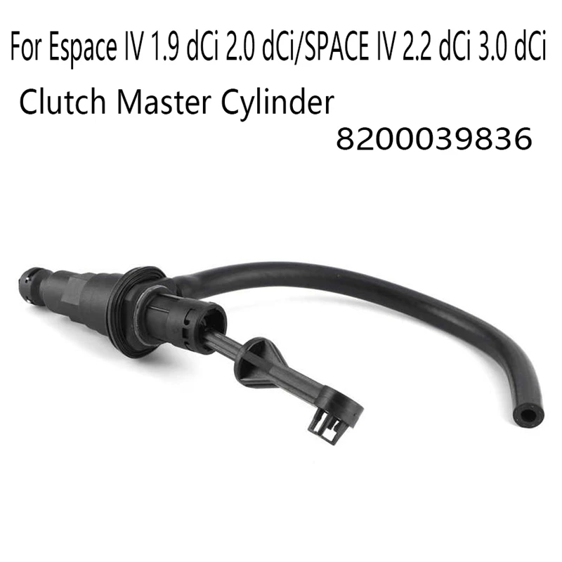 Главный цилиндр сцепления для Espace IV 1,9 Dci 2,0 Dci/SPACE IV 2,2 Dci 3,0 Dci запчасти сцепления 8200039836 
Главный цилиндр сцепления для Espace IV 1,9 Dci 2,0 Dci/SPACE IV 2,2 Dci 3,0 Dci запчасти сцепления 8200039836