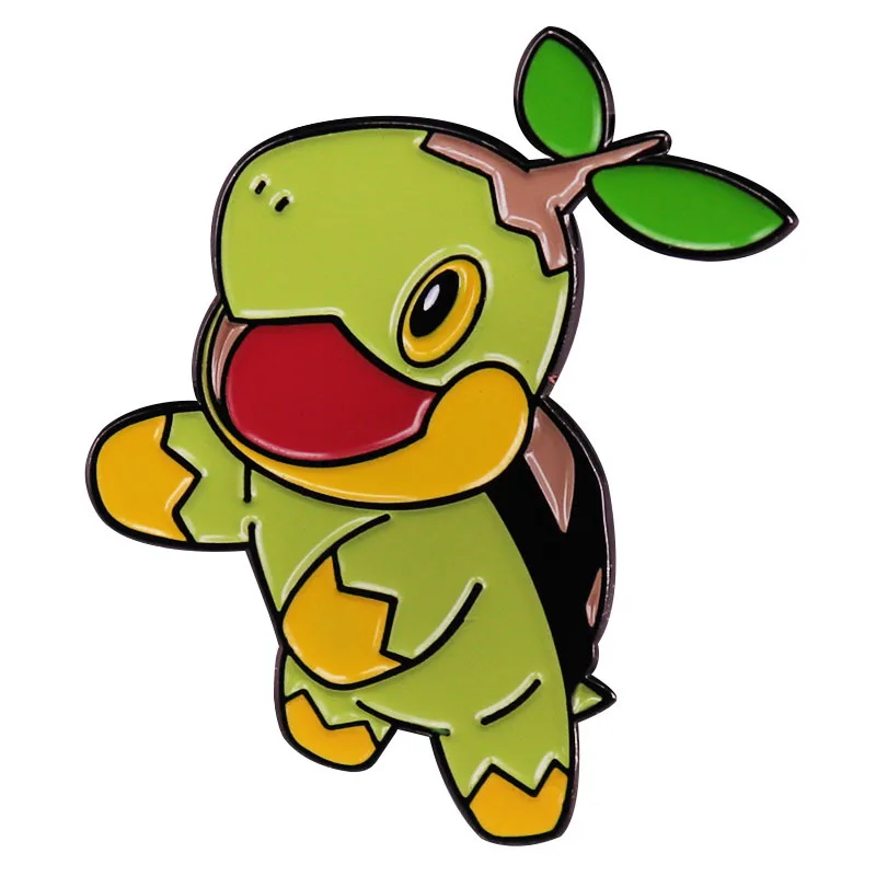 Anime Pokemon Turtwig Fashion Lapel Pins Backpack Jeans Copper Brooch Pin Women Jewelry Gifts Kawaii Tortoise Cartoon Badges
Anime Pokemon Turtwig Fashion Lapel Pins Backpack Jeans Copper Brooch Pin Women Jewelry Gifts Kawaii Tortoise Cartoon Badges