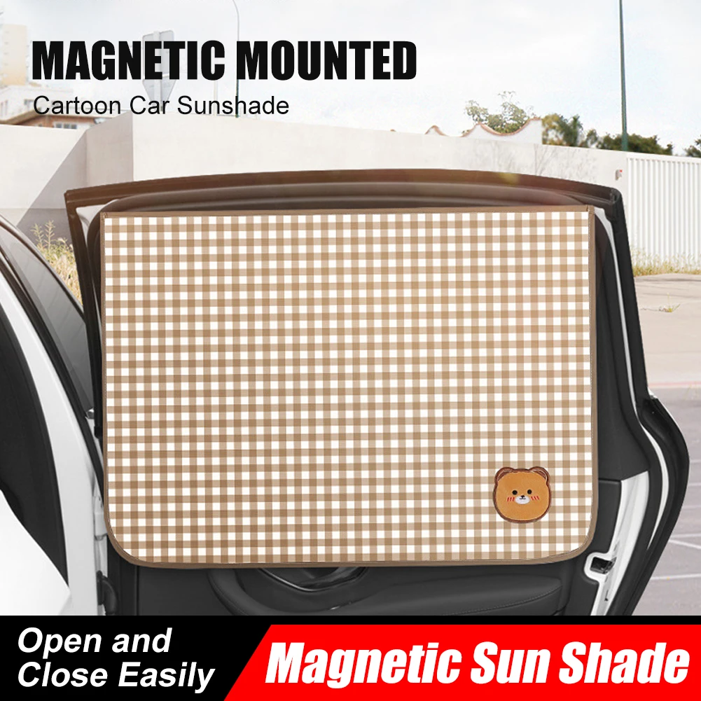 Magnetic Car Sunshade Window Cover Cartoon Rear Side Window Curtain Heat UV Protection Sun Visor For Baby Kids Auto Accessories
Magnetic Car Sunshade Window Cover Cartoon Rear Side Window Curtain Heat UV Protection Sun Visor For Baby Kids Auto Accessories
