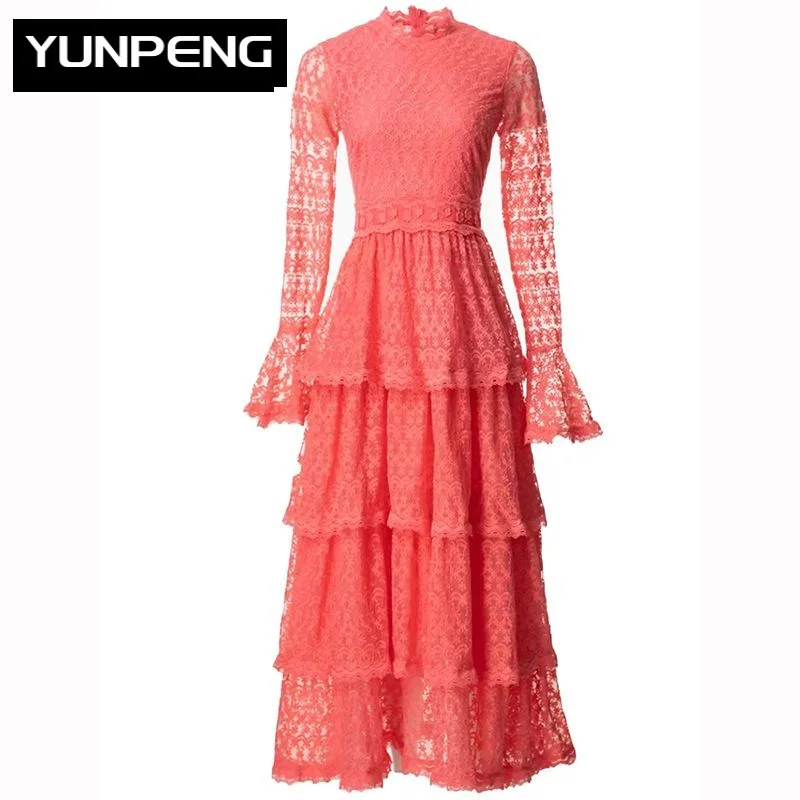 Summer Mesh Long Dress Stand Collar Flare Sleeve Floral Embroidery Vintage Party Dresses For Women 2023 Runway Luxury Brand
Summer Mesh Long Dress Stand Collar Flare Sleeve Floral Embroidery Vintage Party Dresses For Women 2023 Runway Luxury Brand