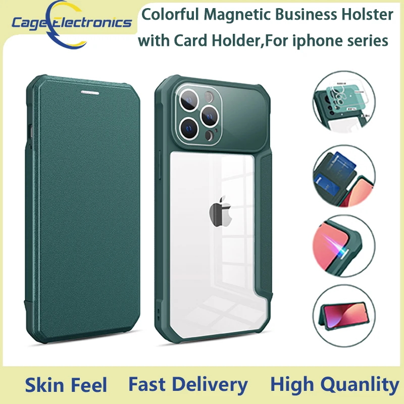 Colorful Magnetic Business Leather Protective Sleeve For iphone 13 12 11 7 8 X XR XS SE 2020 SE3 Phone Case
Colorful Magnetic Business Leather Protective Sleeve For iphone 13 12 11 7 8 X XR XS SE 2020 SE3 Phone Case
