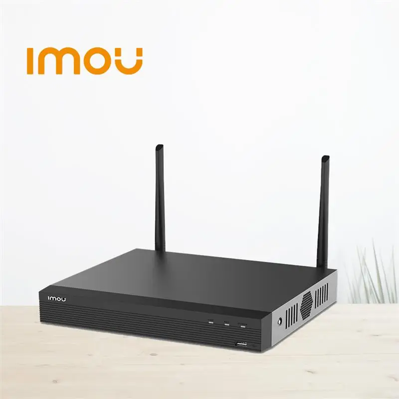 

IMOU Wi-Fi Сетевая система безопасности 8CH Беспроводной NVR 4K разрешение прочный металлический корпус соответствует стандартам ONVIF