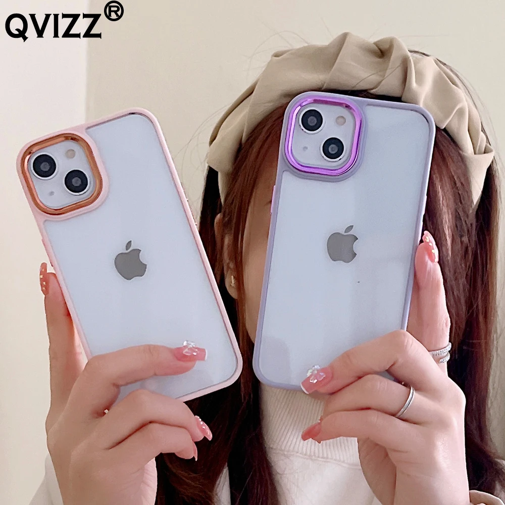 Luxury Plating Case for iPhone 14 Pro Max Plus Clear Acrylic Soft Edges Phone Cover iPhone 13 12 11 Pro Max XS XR 8 7 6S Plus SE
Luxury Plating Case for iPhone 14 Pro Max Plus Clear Acrylic Soft Edges Phone Cover iPhone 13 12 11 Pro Max XS XR 8 7 6S Plus SE