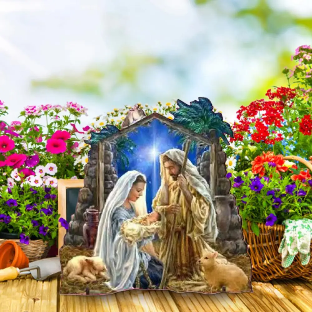 Reusable Wonderful Corrosion Resistance Nativity Ornament Acrylic Nativity Scene Figurine Personalized for Window
Reusable Wonderful Corrosion Resistance Nativity Ornament Acrylic Nativity Scene Figurine Personalized for Window