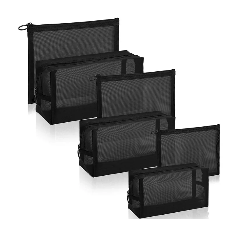 1pc Zipper Make Up Toiletry Wash Bags Women Travel Mesh Cosmetic Bag Transparent Mesh Makeup Case Organizer Storage Pouch
1pc Zipper Make Up Toiletry Wash Bags Women Travel Mesh Cosmetic Bag Transparent Mesh Makeup Case Organizer Storage Pouch