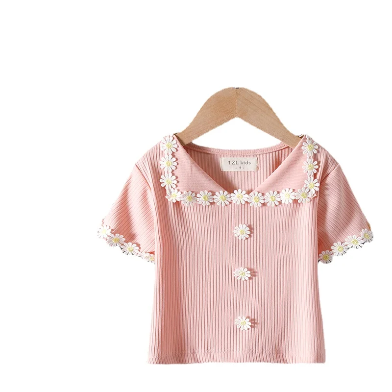 Children's Clothing for Girl Girls T-shirt 2022 Summer Dress 1-8 Years Old Little Girls Fresh and Lovely Cotton Short Sleeves
Children's Clothing for Girl Girls T-shirt 2022 Summer Dress 1-8 Years Old Little Girls Fresh and Lovely Cotton Short Sleeves