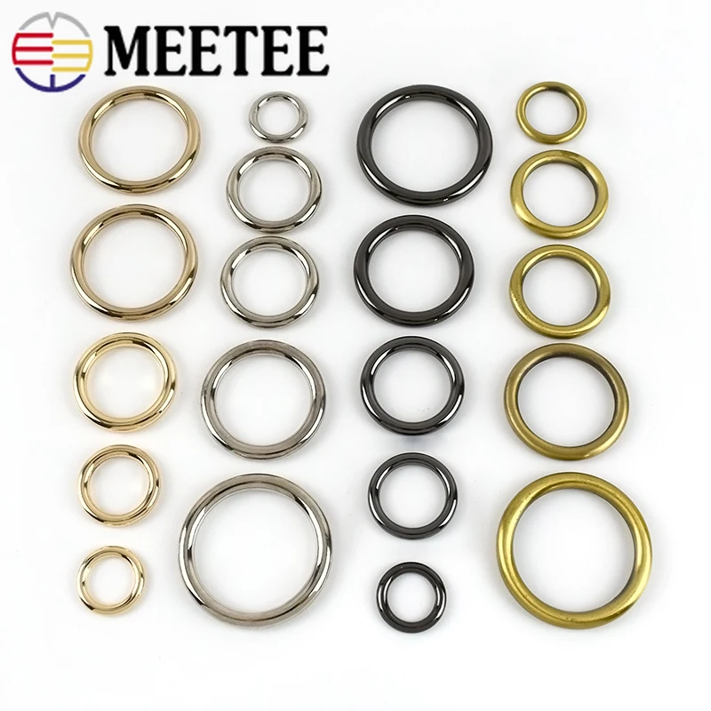5Pcs 15-50mm Metal O Ring Buckles Keychain Connector Clasp Bag Webbing Strap Luggage Decorative Loop DIY Hardware Accessories
5Pcs 15-50mm Metal O Ring Buckles Keychain Connector Clasp Bag Webbing Strap Luggage Decorative Loop DIY Hardware Accessories