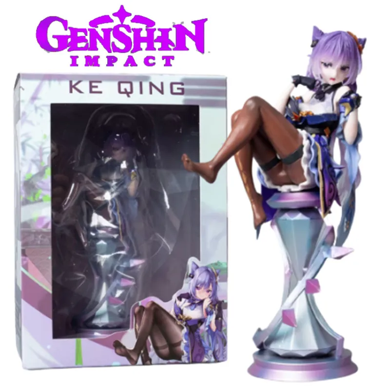 21CM Impact Keqing Anime Game Kawaii Figure PVC Action Figure Toys Collectible Decoration ModelToys Kids Halloween Gifts
21CM Impact Keqing Anime Game Kawaii Figure PVC Action Figure Toys Collectible Decoration ModelToys Kids Halloween Gifts