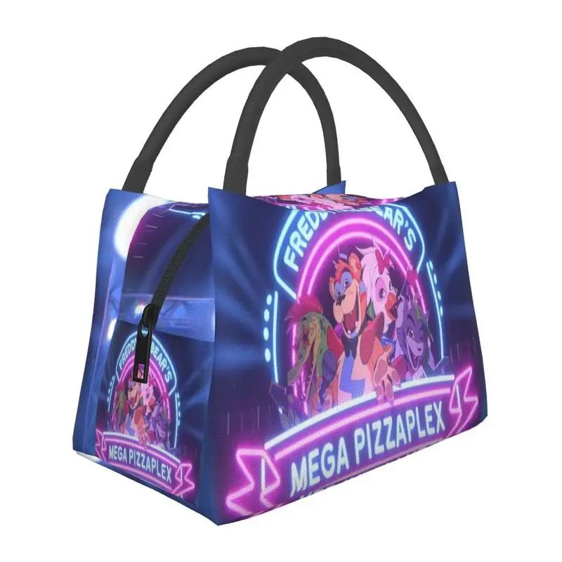 Fnaf Security Breach Insulated Lunch Bags for Camping Travel Anime Horror Game Portable Cooler Thermal Bento Box Women
Fnaf Security Breach Insulated Lunch Bags for Camping Travel Anime Horror Game Portable Cooler Thermal Bento Box Women