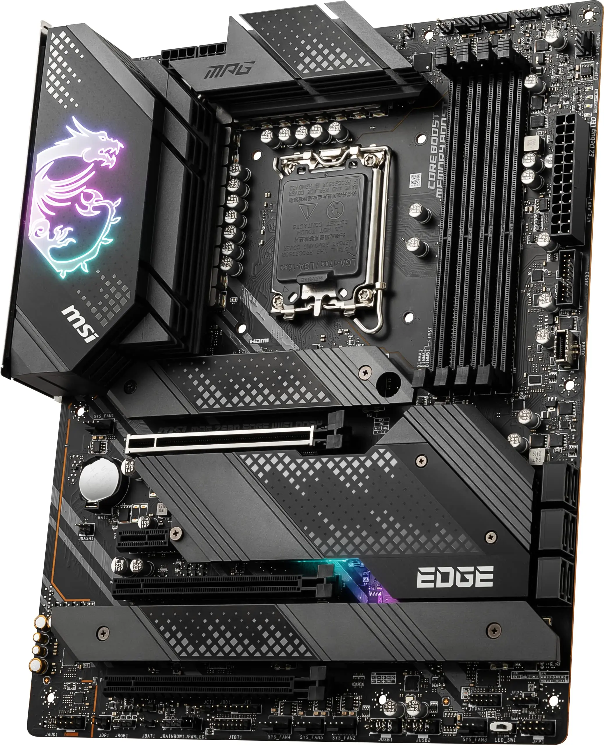 M SI MPG Z690 Edge WiFi DDR4 Gaming Z690 For Msi Lga1700 Ddr5 128g Support I9 Sata3*6 M.2*4 Usb3.2 Atx Desktop Motherboard
M SI MPG Z690 Edge WiFi DDR4 Gaming Z690 For Msi Lga1700 Ddr5 128g Support I9 Sata3*6 M.2*4 Usb3.2 Atx Desktop Motherboard