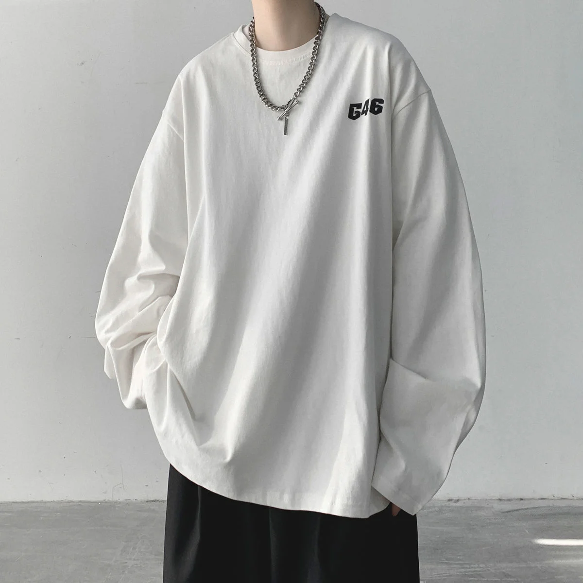 HybSkr Harajuku Letter Graphic Men's Long Sleeve Tshirt Fashion Spring Autumn Casual O Neck Male T Shirt Unisex Tops Clothing
HybSkr Harajuku Letter Graphic Men's Long Sleeve Tshirt Fashion Spring Autumn Casual O Neck Male T Shirt Unisex Tops Clothing