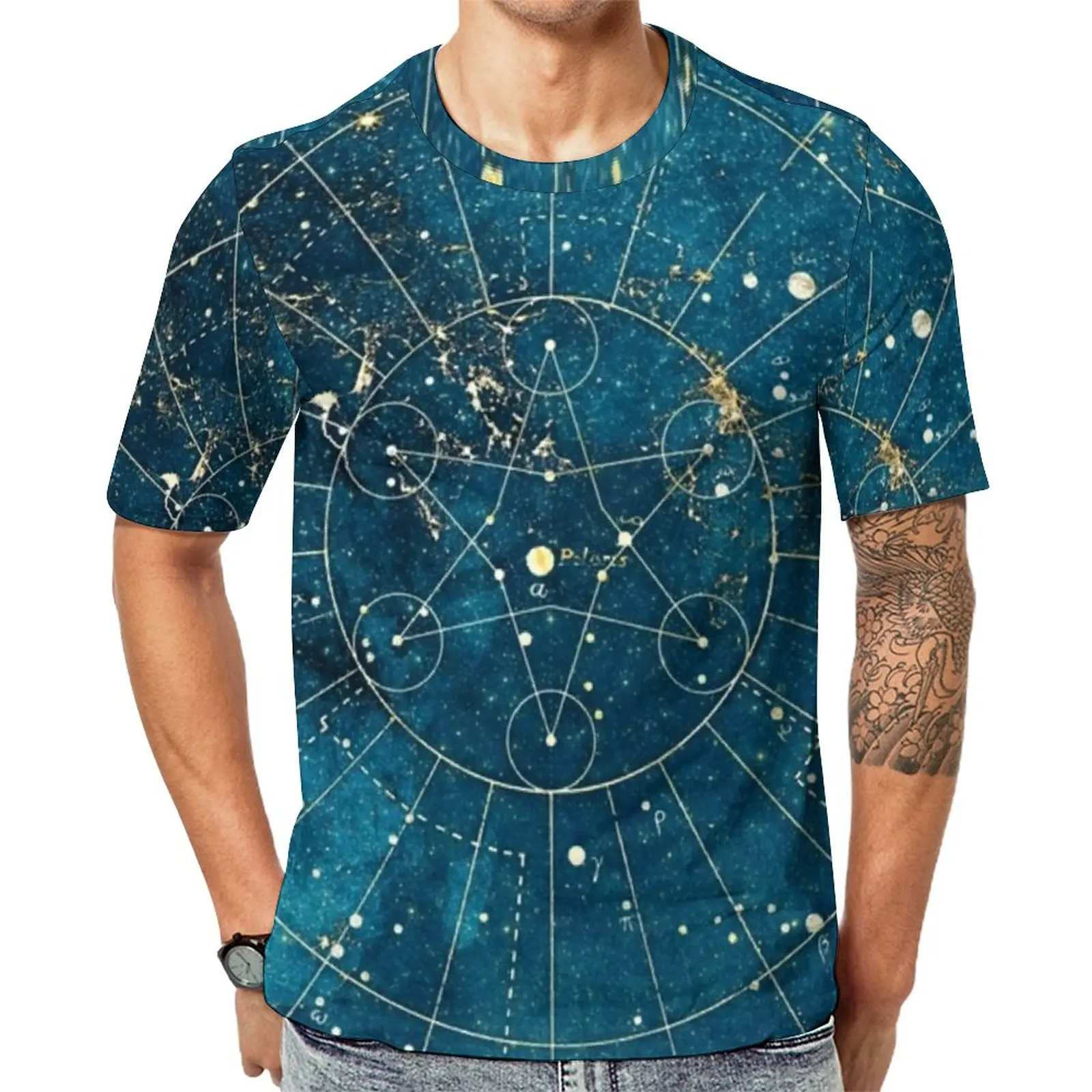 Vintage Star Map T-Shirt City Lights Popular T-Shirts Man Funny Tshirt Beach Short Sleeve Custom Top Tees Plus Size
Vintage Star Map T-Shirt City Lights Popular T-Shirts Man Funny Tshirt Beach Short Sleeve Custom Top Tees Plus Size