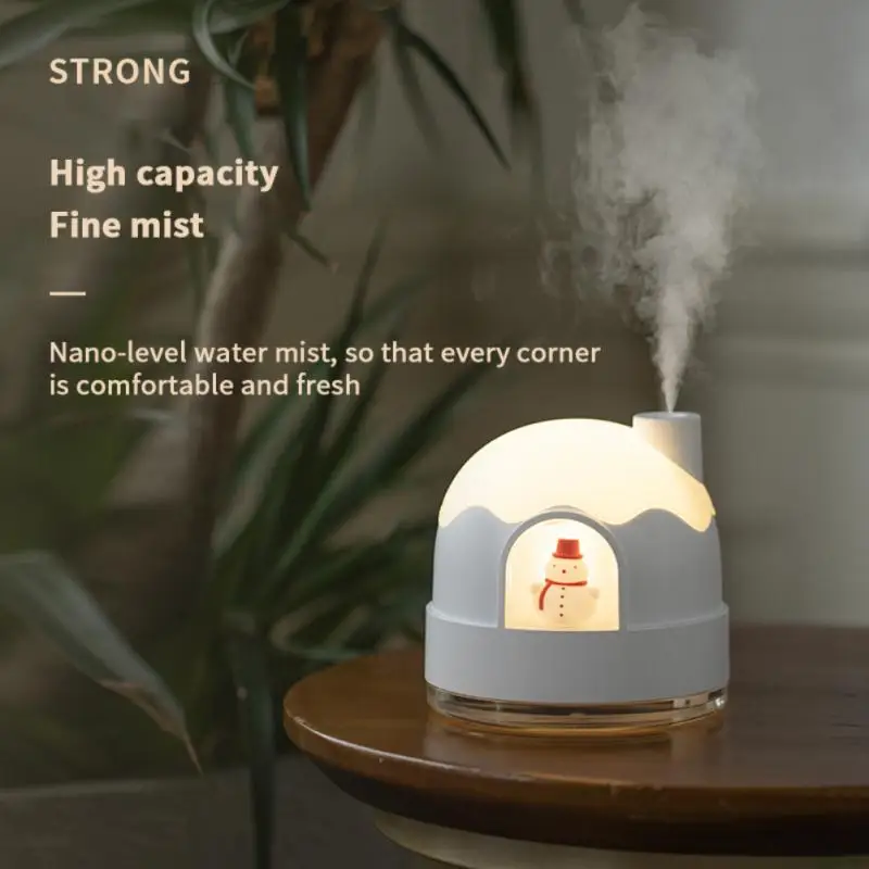 Snow House Air Humidifier USB Charge Aromatherapy Essential Oil Diffuser Night Lamp Desktop Silica Gel Decorations Home Supplies
Snow House Air Humidifier USB Charge Aromatherapy Essential Oil Diffuser Night Lamp Desktop Silica Gel Decorations Home Supplies