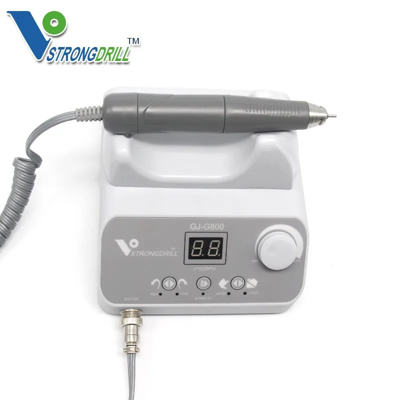 Strong drill 50,000 RPM electric manicure pedicure nail drill GJ-G800 with strong micromotor handpiece Q9
Strong drill 50,000 RPM electric manicure pedicure nail drill GJ-G800 with strong micromotor handpiece Q9