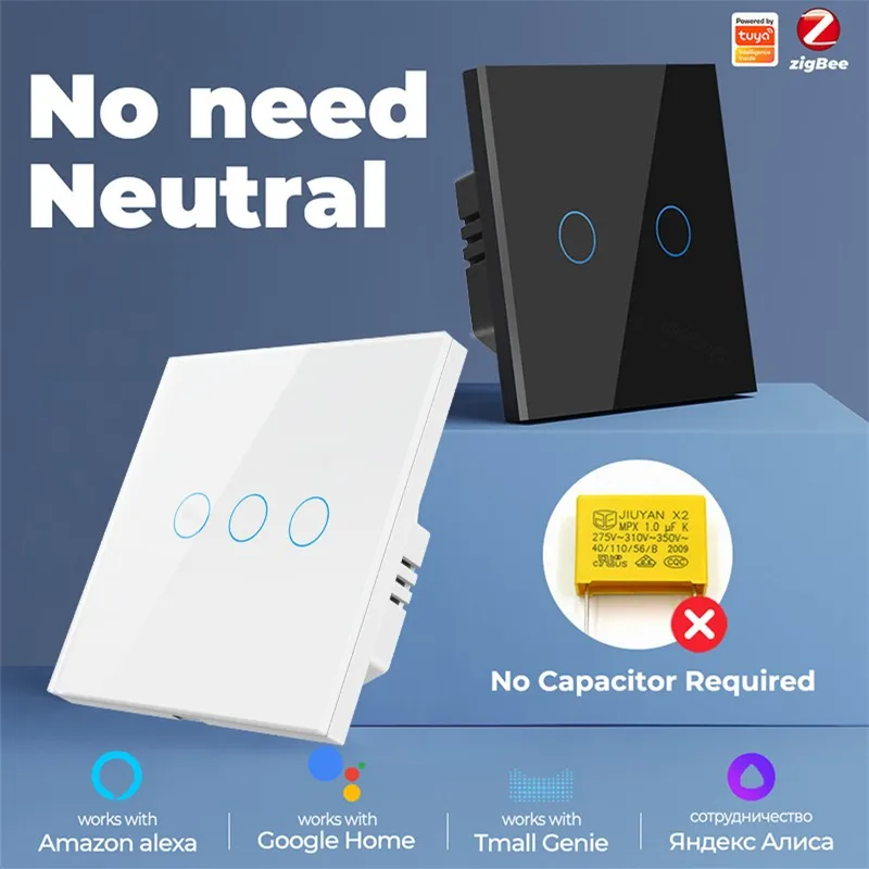 1/2/3 Gang Smart Life Zigbee Touch Switch Work With Alexa Google Home Zigbee Smart Light Switch Touch Sensor Samrt Home Tuya
1/2/3 Gang Smart Life Zigbee Touch Switch Work With Alexa Google Home Zigbee Smart Light Switch Touch Sensor Samrt Home Tuya