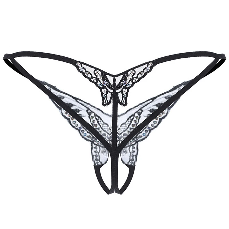 Sexy Lingerie Womens Panties Lace Sequins Embroidery Open Crotch Briefs Thong Transparent T Pants Underwear Ladies Pantys
Sexy Lingerie Womens Panties Lace Sequins Embroidery Open Crotch Briefs Thong Transparent T Pants Underwear Ladies Pantys