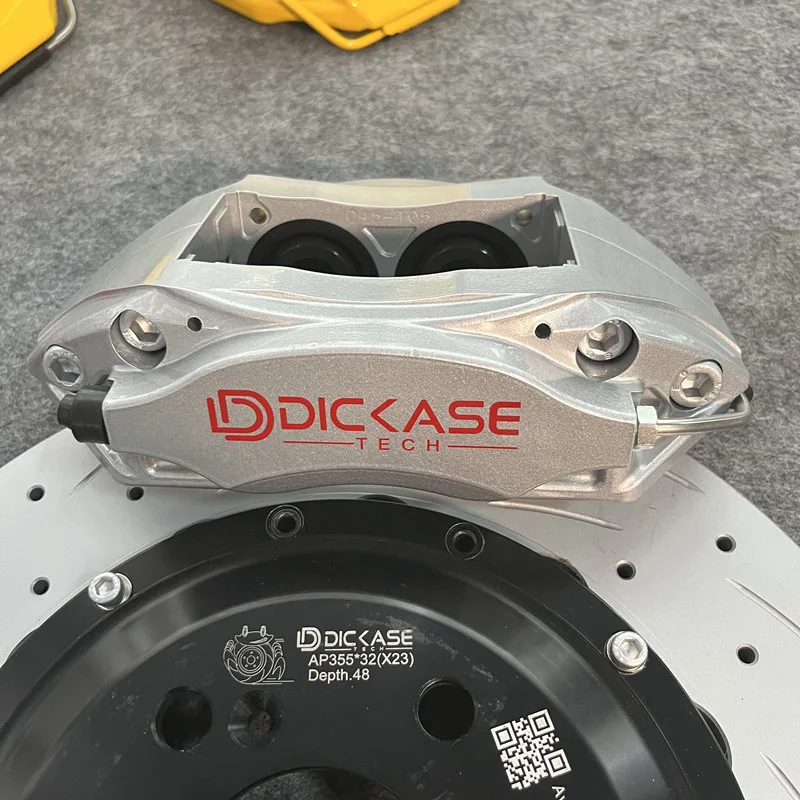 Dickass Aviation Aluminum Alloy Brake Kit 4 Pot Big Brake Caliper Cover Full Set Tools for VW Transporter t4
Dickass Aviation Aluminum Alloy Brake Kit 4 Pot Big Brake Caliper Cover Full Set Tools for VW Transporter t4