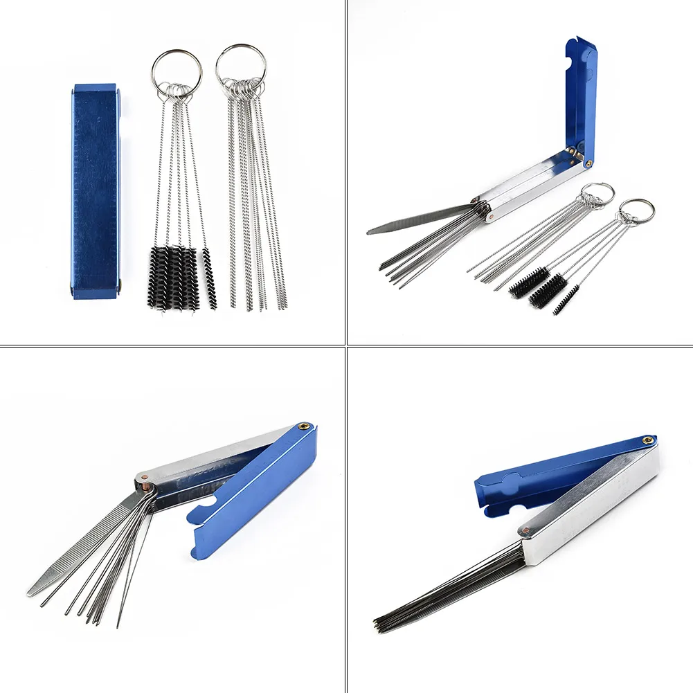 18pcs Carburetor Carbon Dirt Jet Cleaning Needles Brushes Cleaner Tools For Car Motorcycle ATV Welder Carb Chainsaw
18pcs Carburetor Carbon Dirt Jet Cleaning Needles Brushes Cleaner Tools For Car Motorcycle ATV Welder Carb Chainsaw