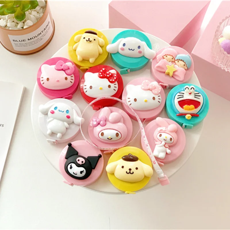 1,5 м мягкая линейка Sanrioed Kawaii My Melody Kuromi Cinnamoroll Kt Cat мультяшная мини-рулетка измерения подарок для девочки
1,5 м мягкая линейка Sanrioed Kawaii My Melody Kuromi Cinnamoroll Kt Cat мультяшная мини-рулетка измерения подарок для девочки