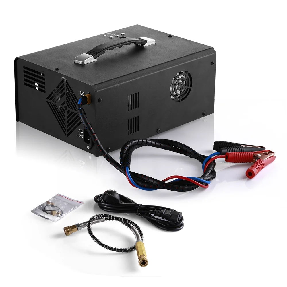 12v 220v Portable 300 bar Pcp Air Compressor Digital Display Auto stop Pump With Built-in Transformer For Paintball HPA
12v 220v Portable 300 bar Pcp Air Compressor Digital Display Auto stop Pump With Built-in Transformer For Paintball HPA