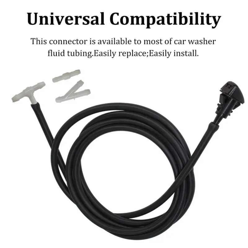 36pcs Wiper Spray Pipe Connector Joiner Car Windshield Washer Pipe Nozzle Cleaning Water Hose Tube Joint Splitter White 3 Types
36pcs Wiper Spray Pipe Connector Joiner Car Windshield Washer Pipe Nozzle Cleaning Water Hose Tube Joint Splitter White 3 Types
