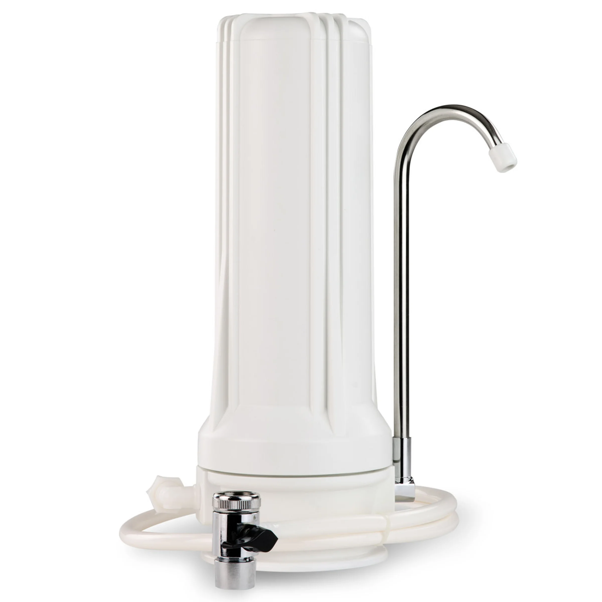 CKC1 Countertop Drinking Water Filtration System with Carbon Filter 2.5" x 10", White
CKC1 Countertop Drinking Water Filtration System with Carbon Filter 2.5" x 10", White
