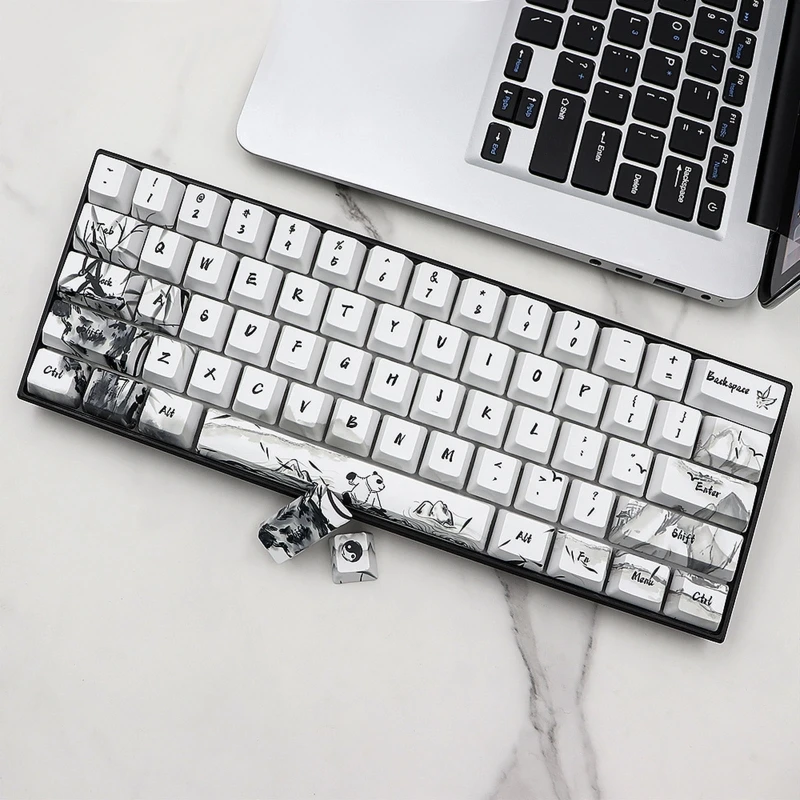 Kungfu Panda Keycap OEM Profile 68/71/110 Keys Dye-Sub Keycaps for GK61/64/68/87
Kungfu Panda Keycap OEM Profile 68/71/110 Keys Dye-Sub Keycaps for GK61/64/68/87